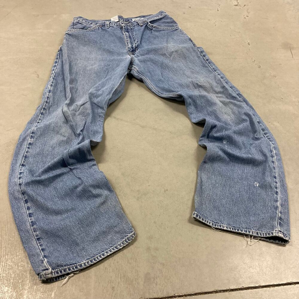 vintage baggy y2k gap carpenter cargo jeans 33x34